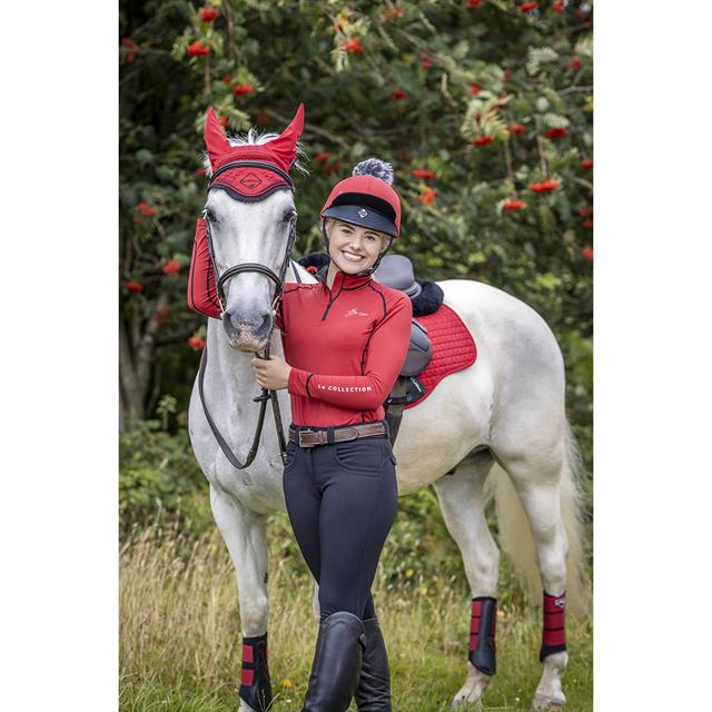 Cap Cover LeMieux Zwart-rood