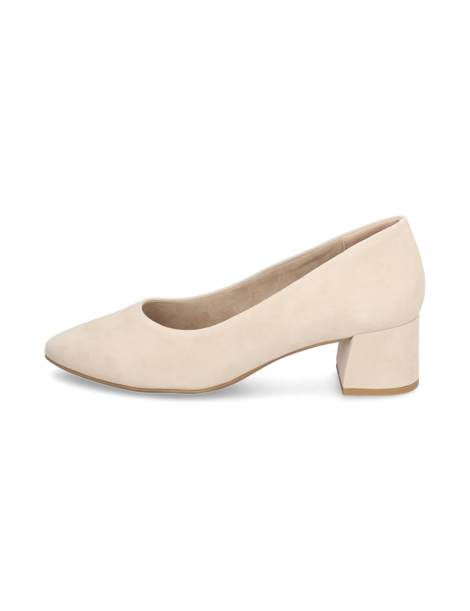 Veloursleder Pumps