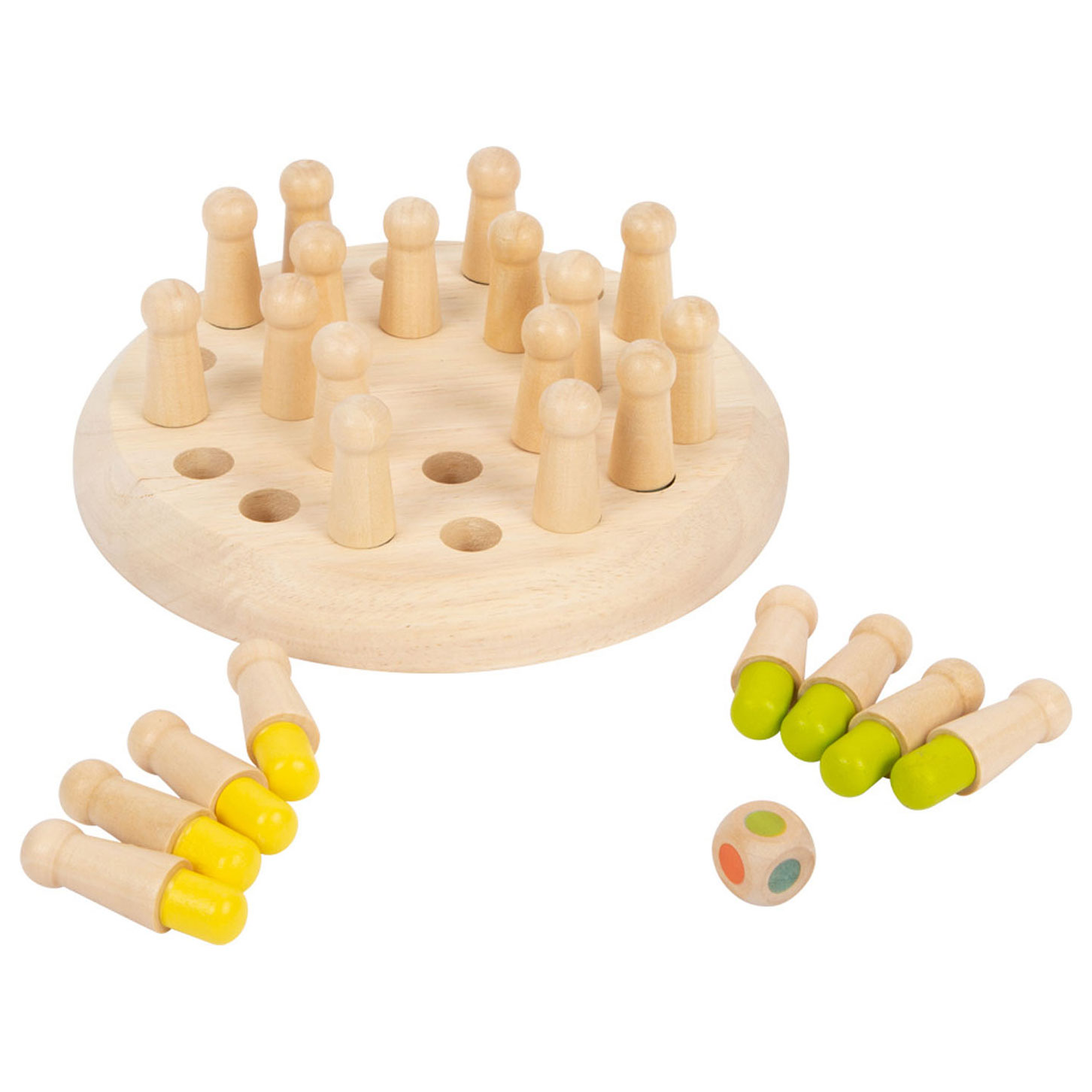 Small Foot-Houten Kleuren Memo Spel