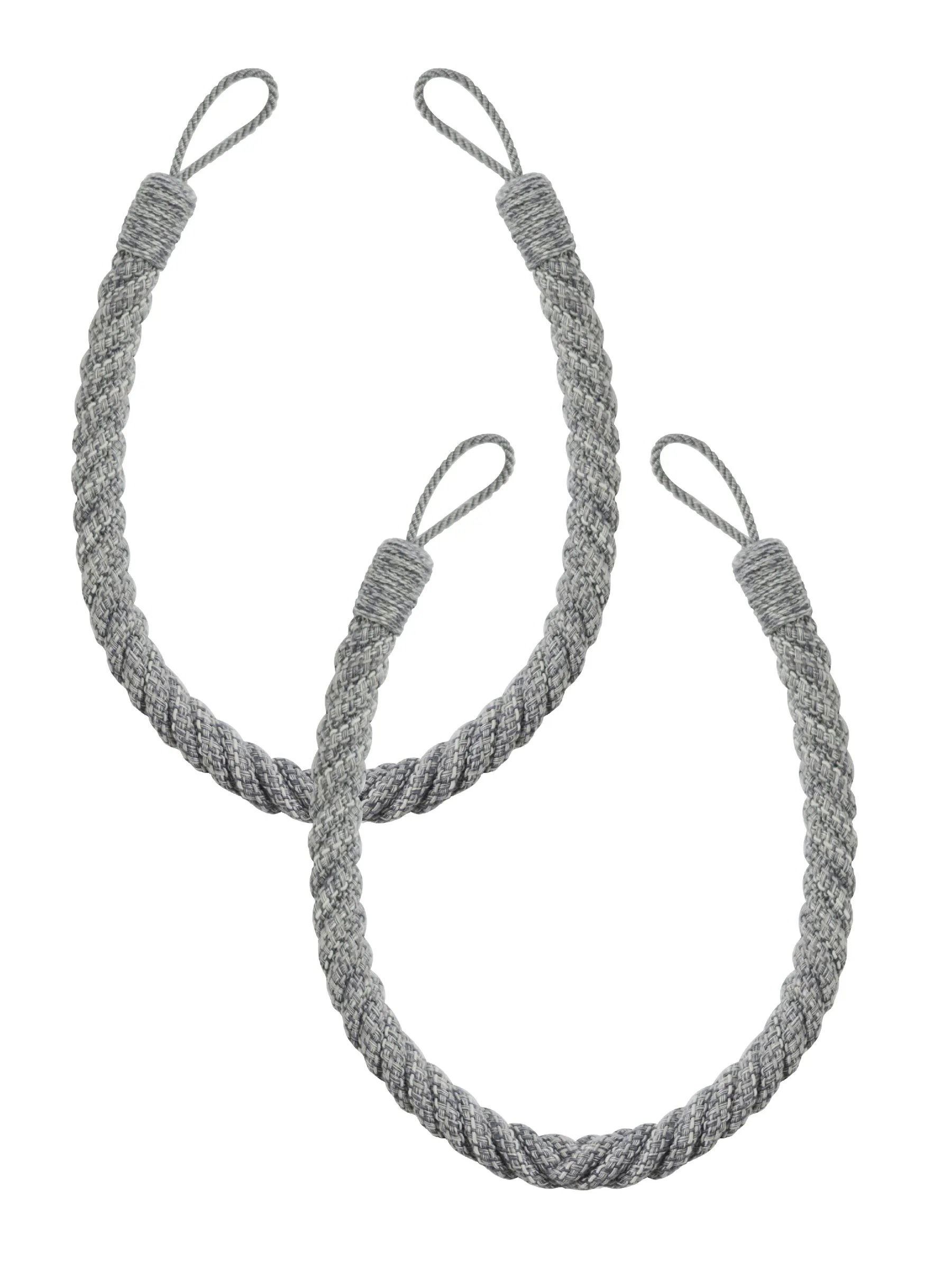 Laura Ashley Set of Two Felton Rope Tie Backs