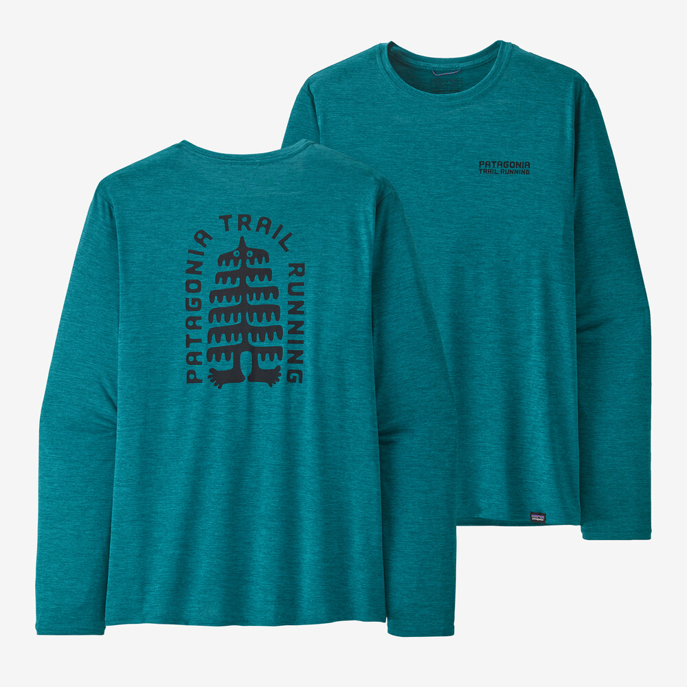 Herren-Langarmhemd Capilene Cool Daily Graphic - Lands