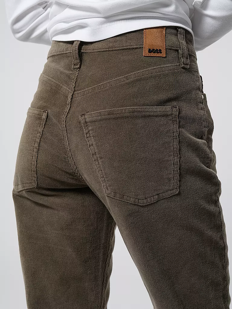 BOSS Cordhose  braun