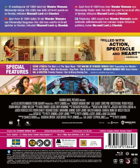Wonder Woman 1984 - Blu-Ray