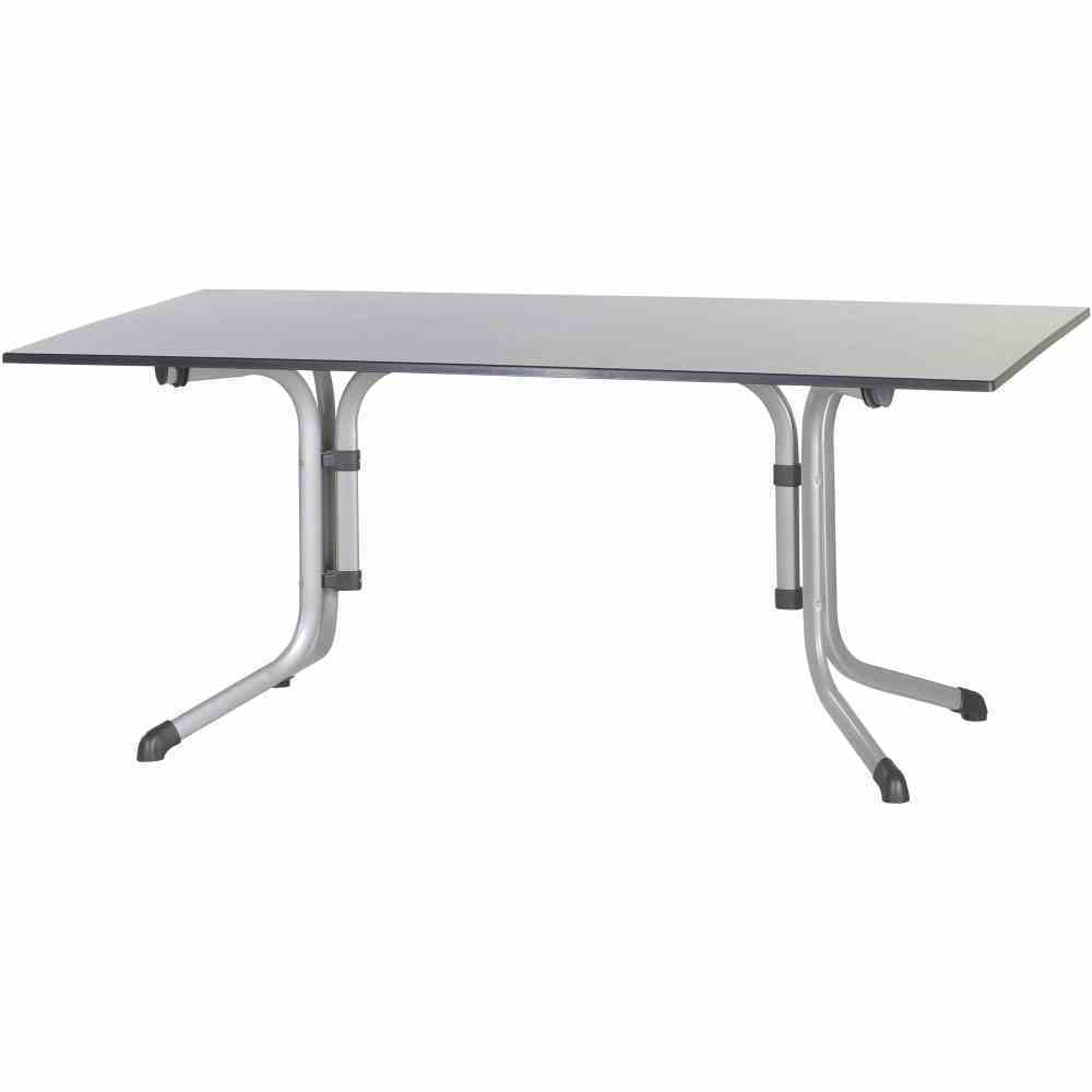 Boulevard-Klapptisch - graphit-anthrazit - 165x95 cm