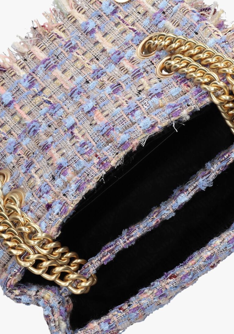 KURT GEIGER LONDON lila kurt geiger london schoudertas tweed kensington bag