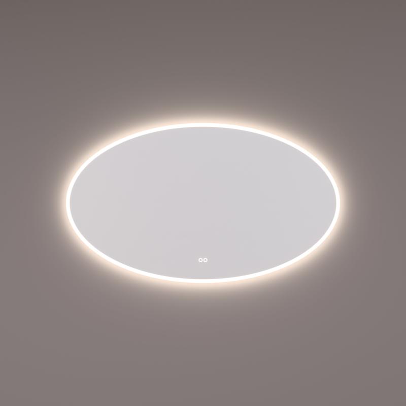 Hipp Design 13800 ovale spiegel 45x90cm met LED en spiegelverwarming