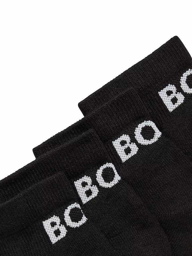 BOSS Socken 2er Pkg black schwarz