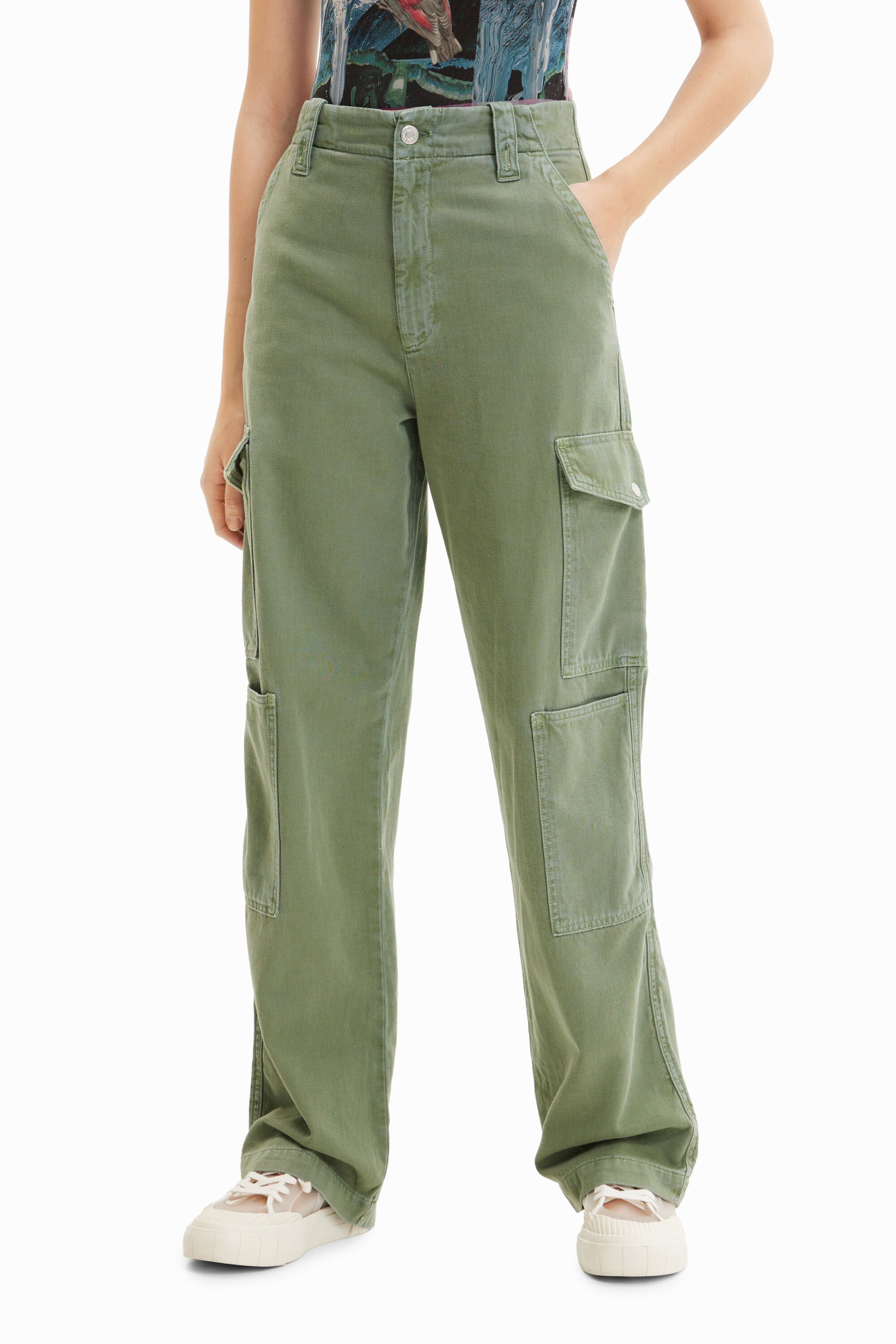 Pantalon cargo long