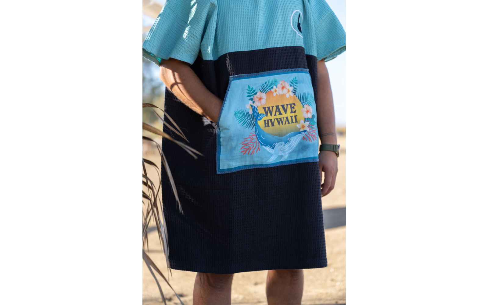 Wave Hawaii Travelponcho Pahoa Unisex S / M