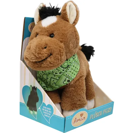 Amia Plüsch Pferd Glow in the Dark, 30 cm