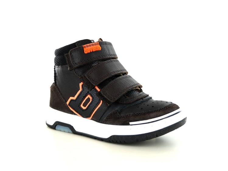 Develab 44307 Brown Combi Suede