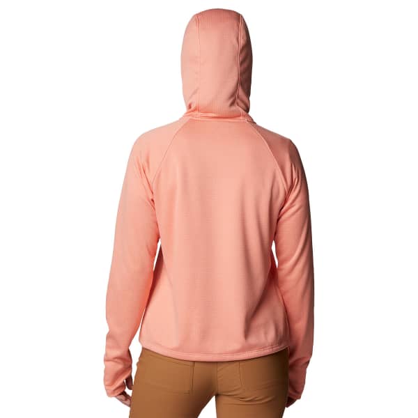 Veste polaire randonnée COLUMBIA BOUNDLESS TREK™ GRID FLEECE SUMMER PEACH HEATHER/PEACH BLOSSOM