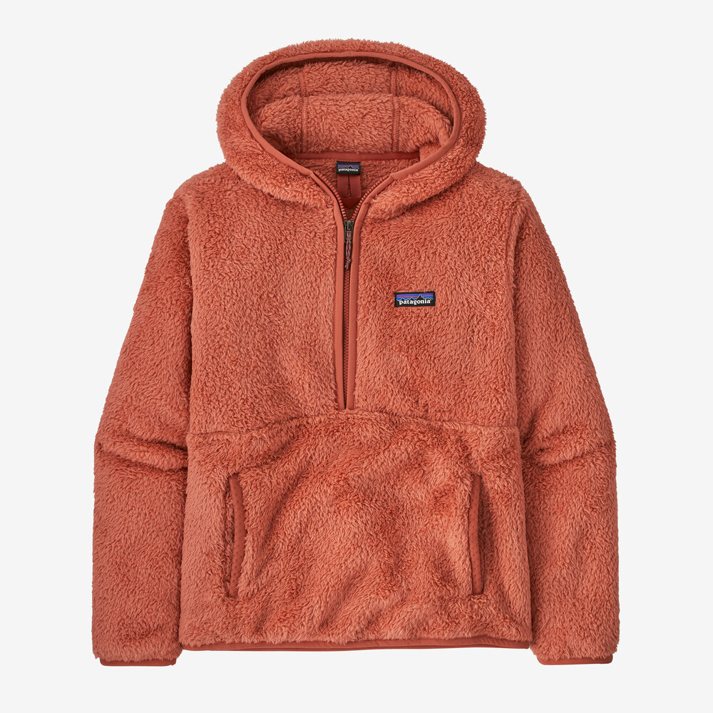 Damen-Fleecepullover mit Kapuze von Los Gatos