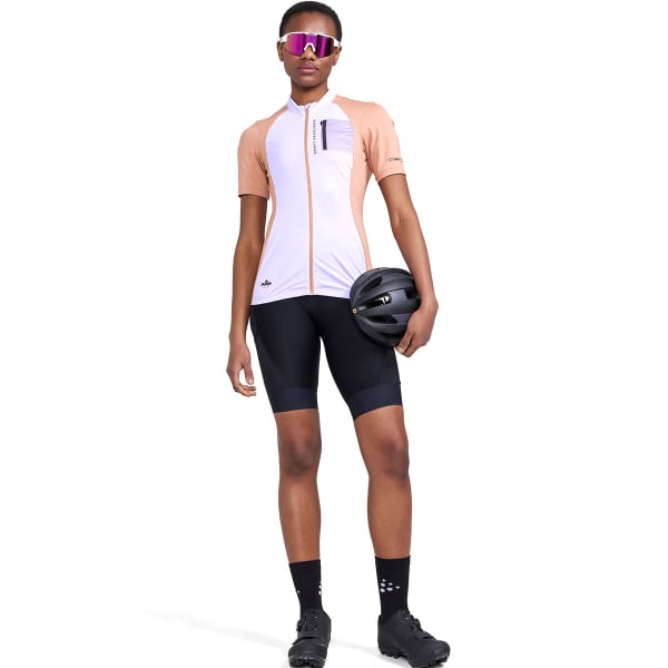 Maillot vélo CRAFT ADV OFFROAD SS JERSEY W LAVENDER-CLIFF