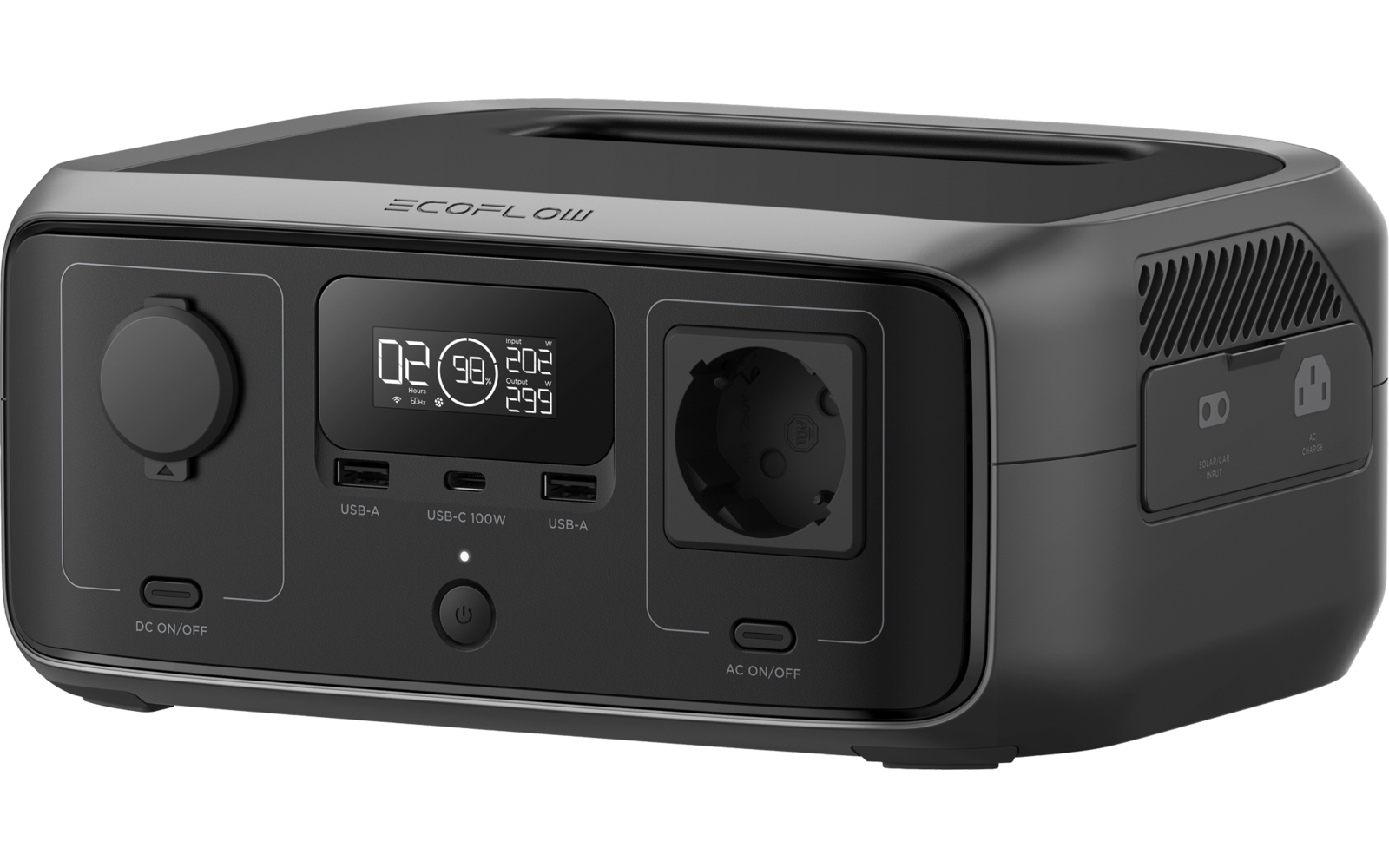 EcoFlow Powerstation River 3 mit 300 W / X-Boost bis 600 W