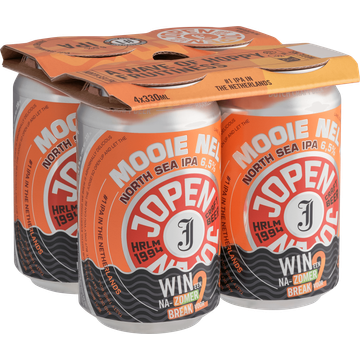Jopen Mooie Nel IPA Bier Blikken 4 x 330 ml