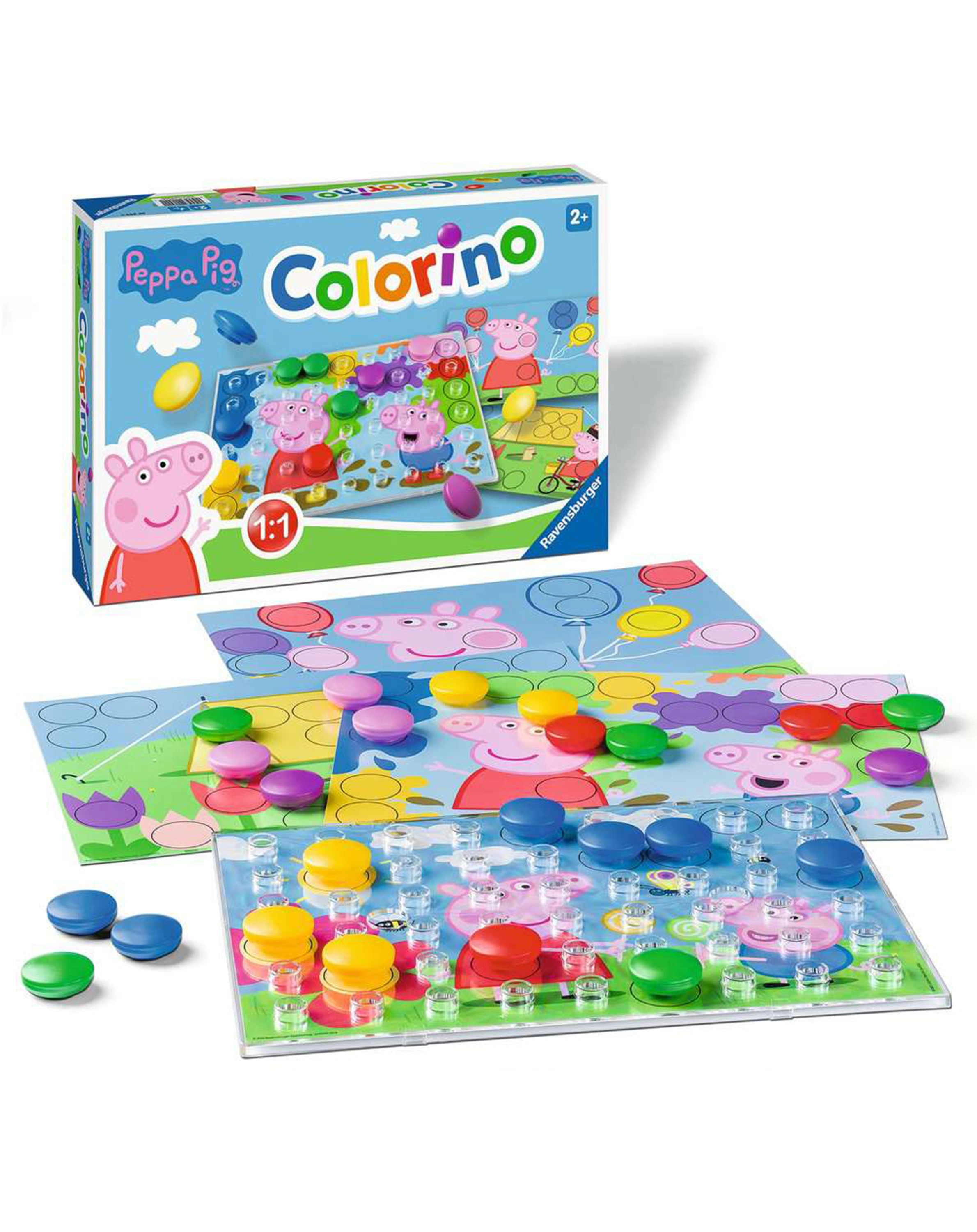 Lernspiel PEPPA PIG COLORINO