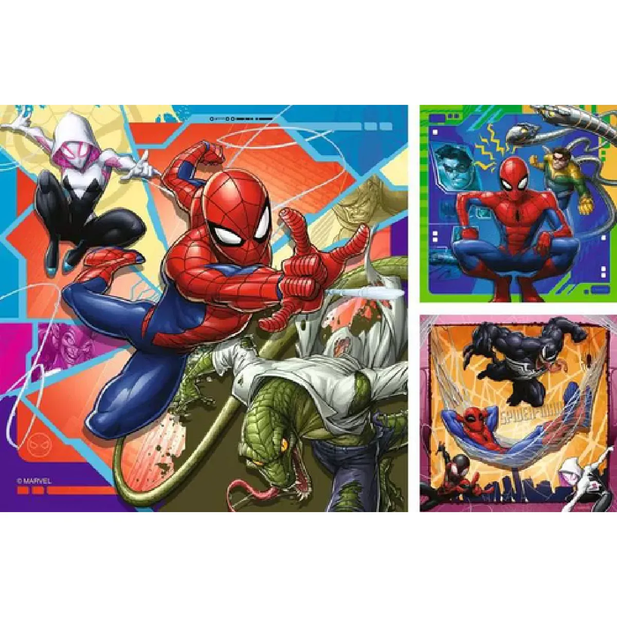 RAVENSBURGER Coffret Puzzles Marvel Spider-Man