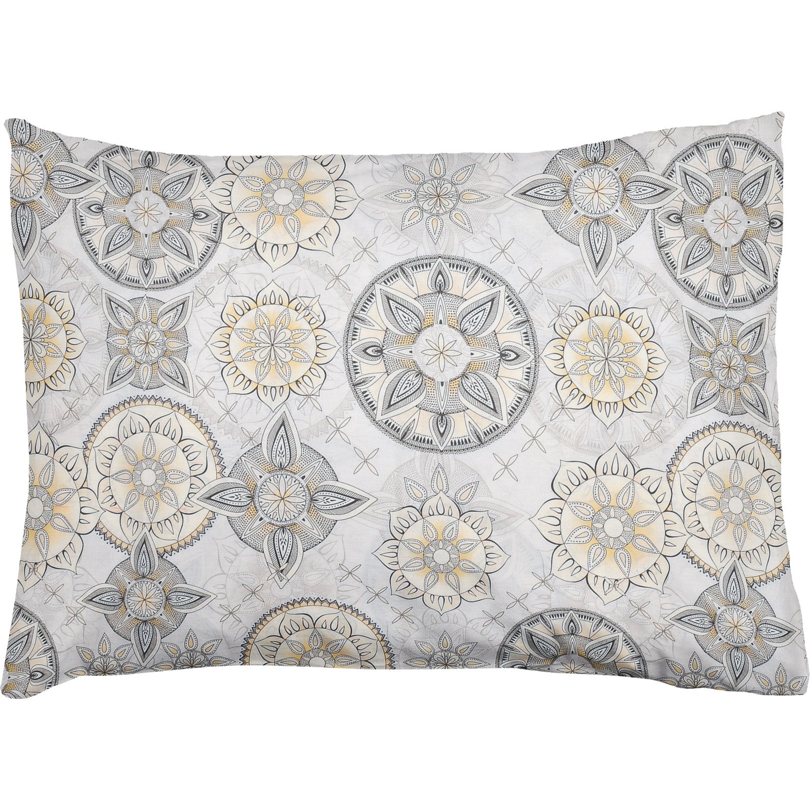 Bettwäsche Renforcé Mandala beige 160x210 65x100 Bettanzug Nord
