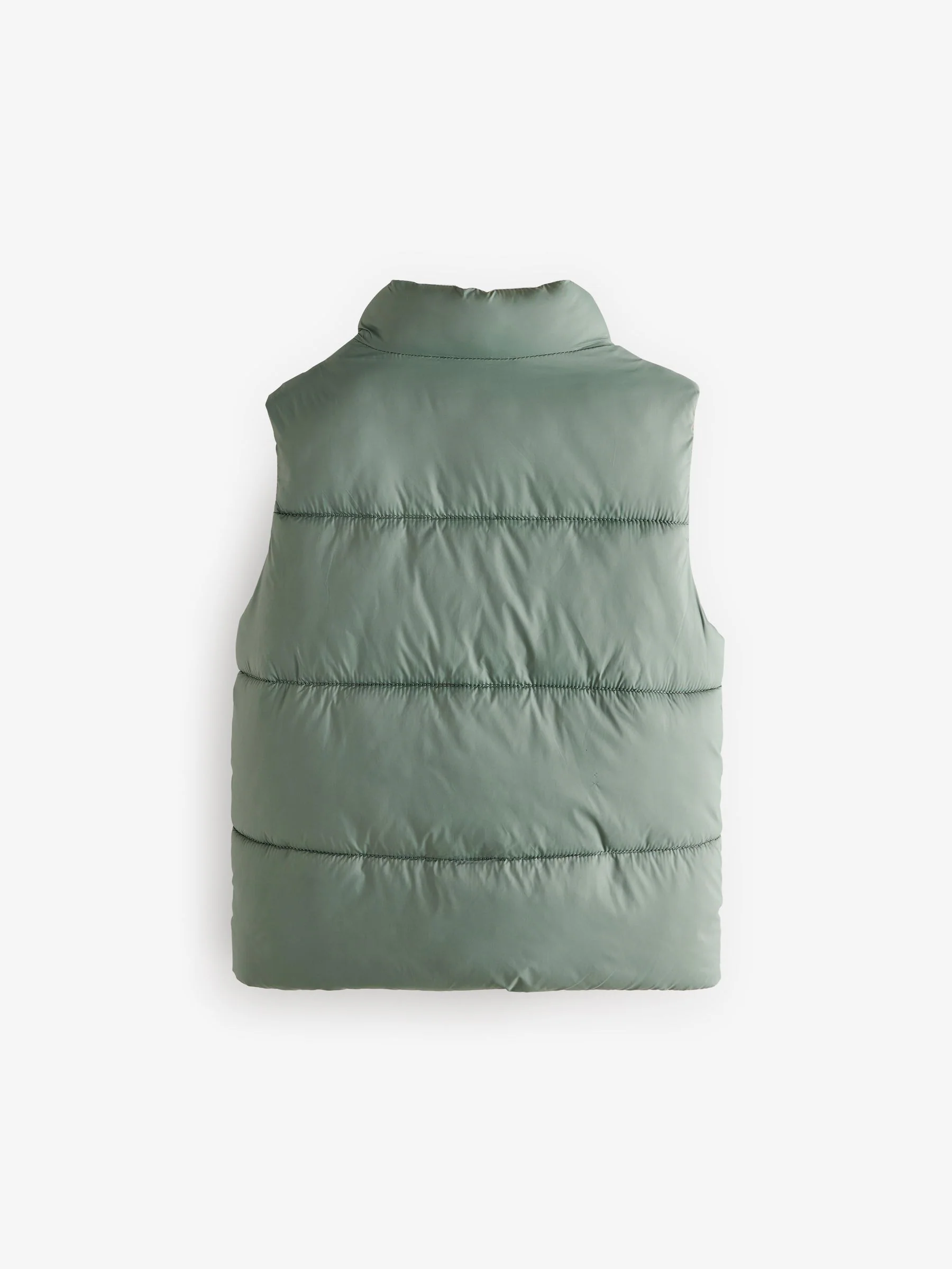 Grijs-groen - Gewatteerde gilet (3 mnd- 10 jr)