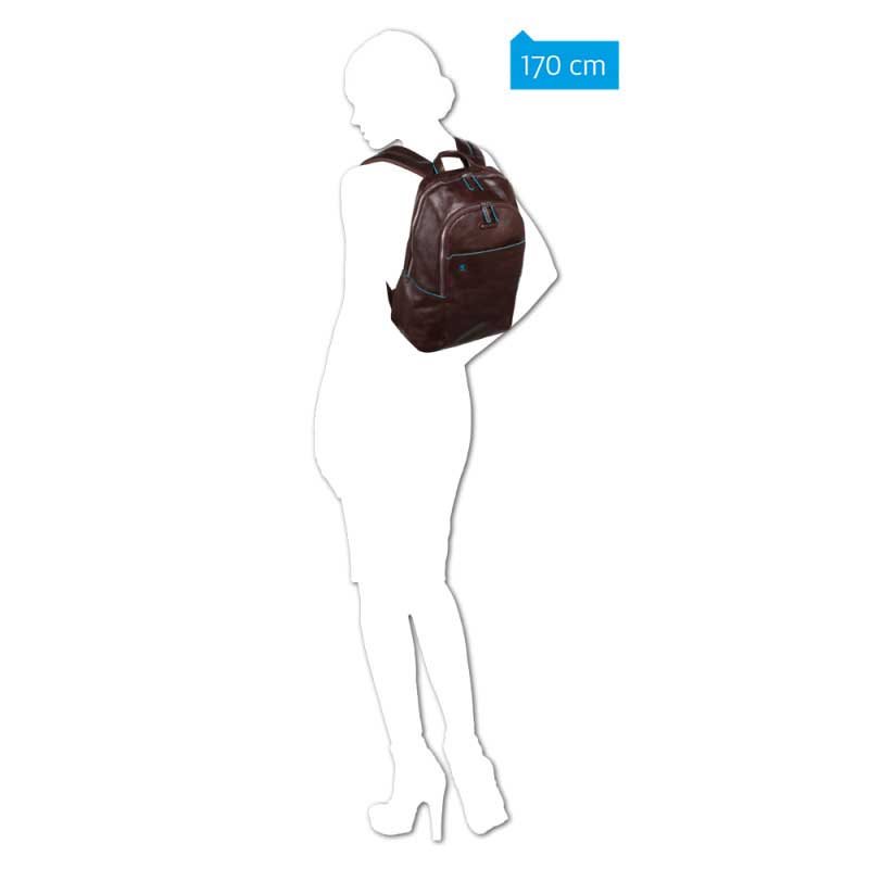 Piquadro Blue Square Backpack black