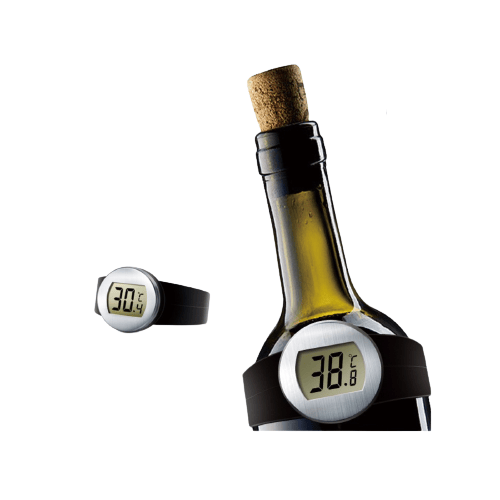 Termometer for vinflasker