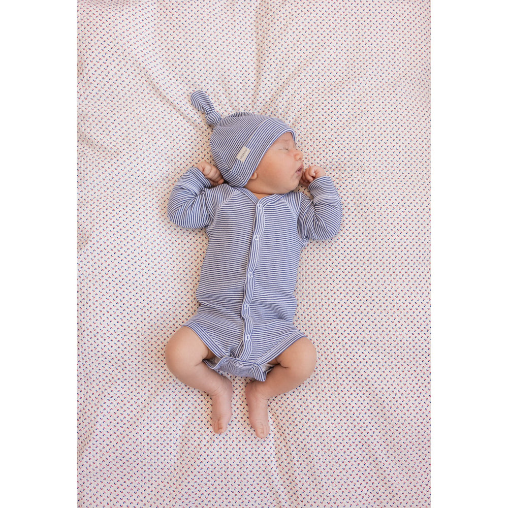 Køb MarMar New Born Modal Fine Rib Blue Stripe Aiki Hue