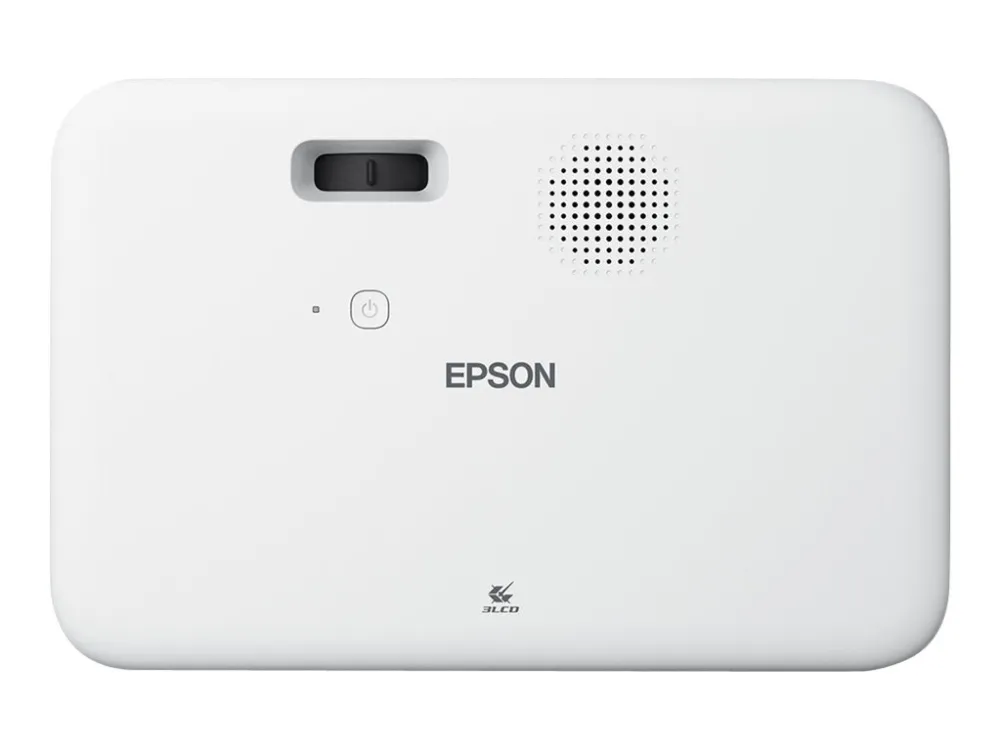 Epson CO-FH02 - 3LCD-projektor - bærbar - 3000 lumen (hvid) - 3000 lumen (farve) - Full HD (1920 x 1080) - 16:9 - 1080p - sort/hvid - Android TV