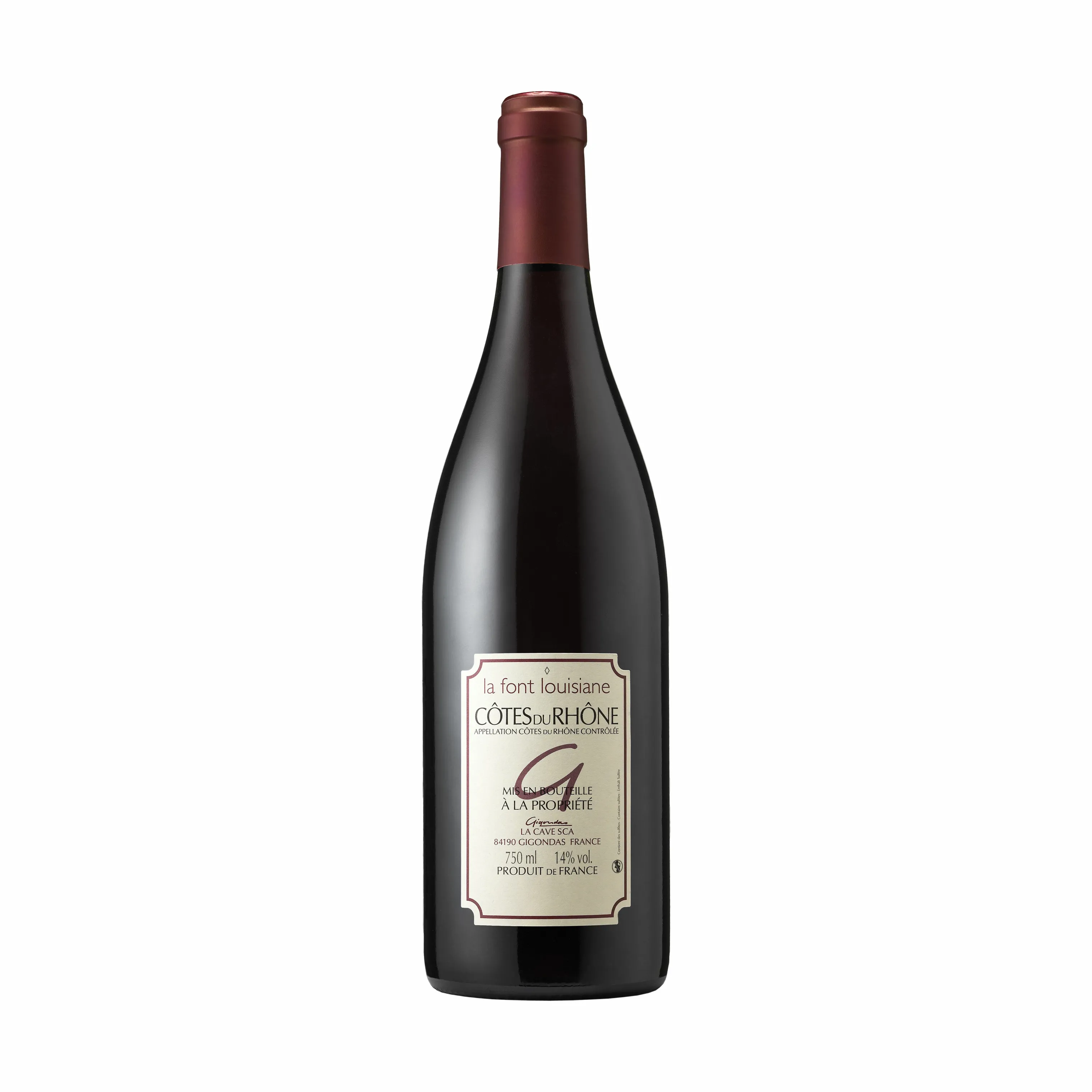 Le Cave Cotes du Rhone Gigondas La Cave Rødvin