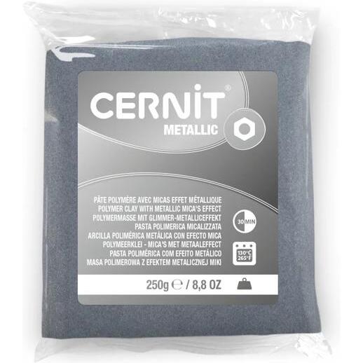 Pâte à modeler à cuire Cernit METALLIC 250 g