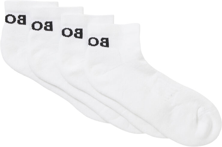BOSS BOSS Men Business Hosiery Hvid
