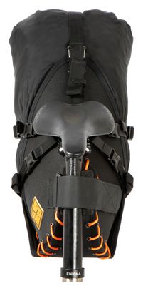 Sacoche de Selle Restrap Saddle Bag 18L Noir Orange