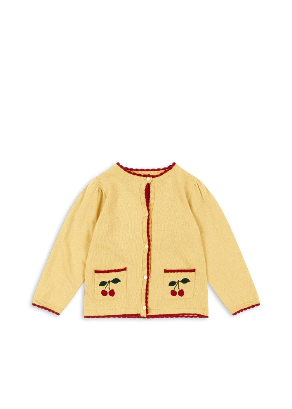 Konges Sløjd Alexa Knit Cardigan yolk yellow