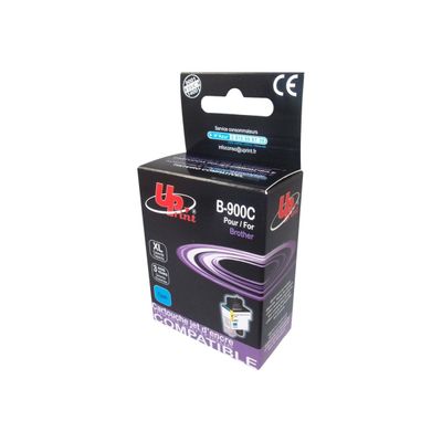Cartouche compatible Brother LC900 - cyan - Uprint