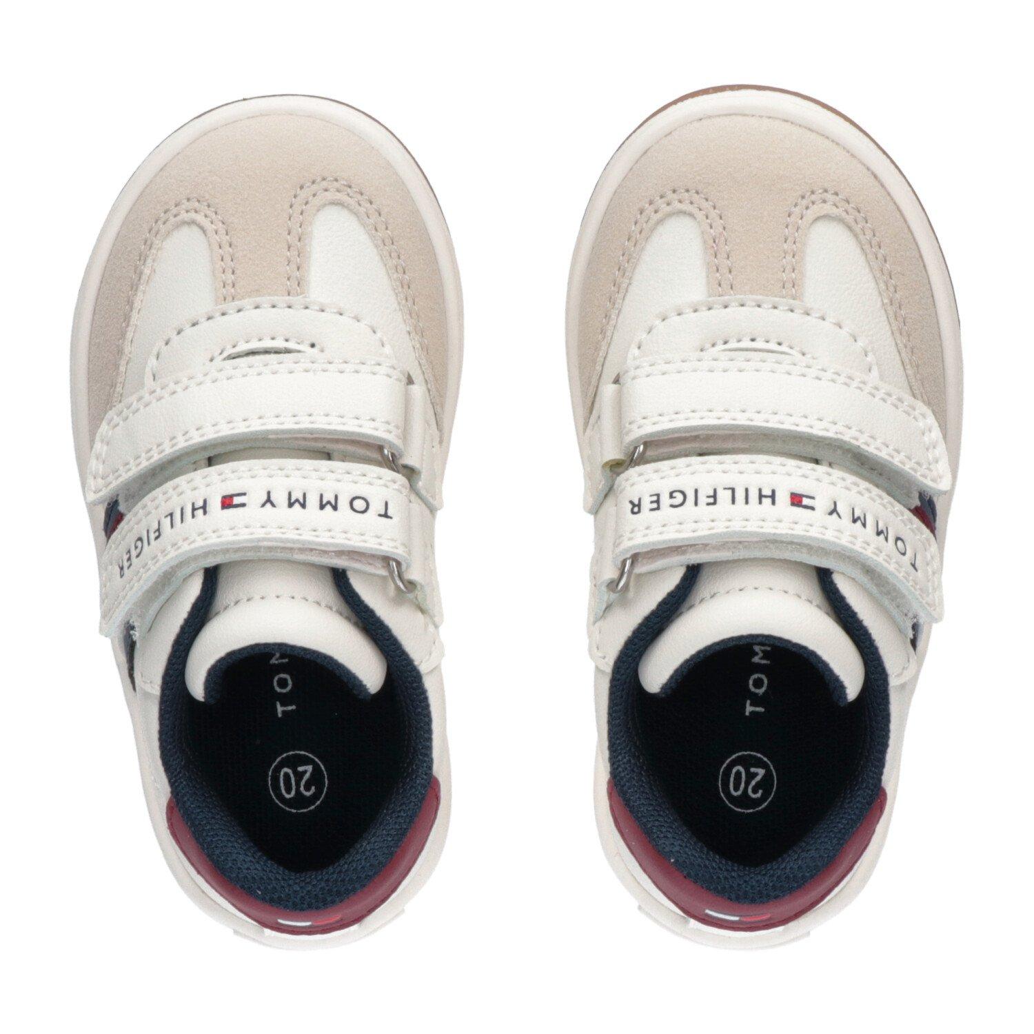 Tommy Hilfiger Flag Hook and Loop Sneakers Infants