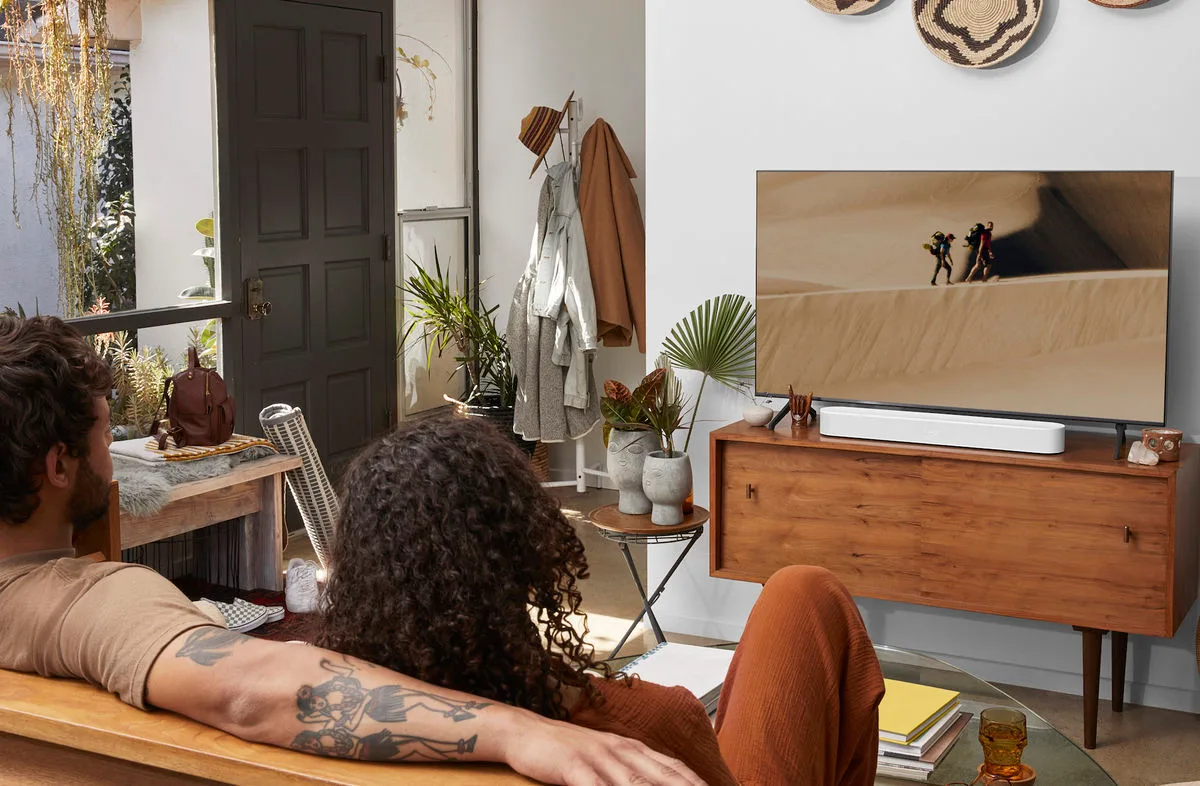 Sonos Beam (gen 2)   Sub (gen 3) Blanc Barres de son