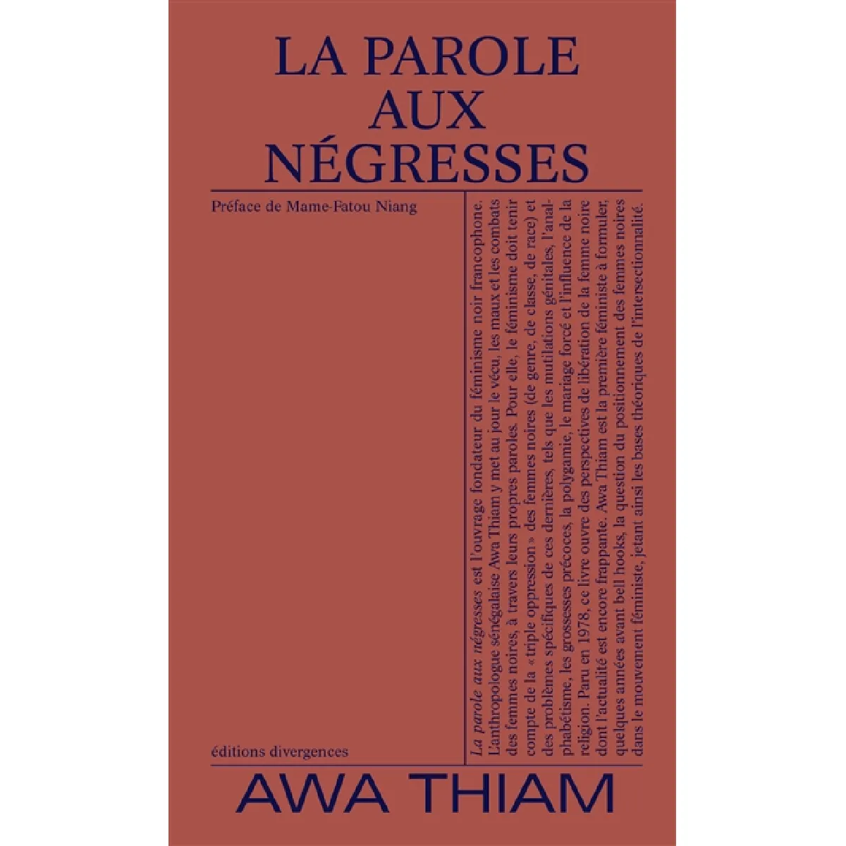 La parole aux négresses