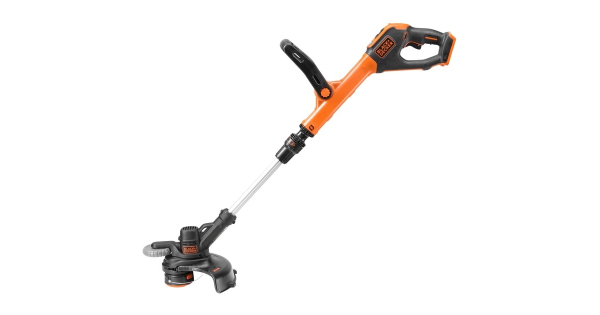 BLACK+DECKERAccu grastrimmer STC1820PCB  (Oranje/zwart, Accu niet inbegrepen)