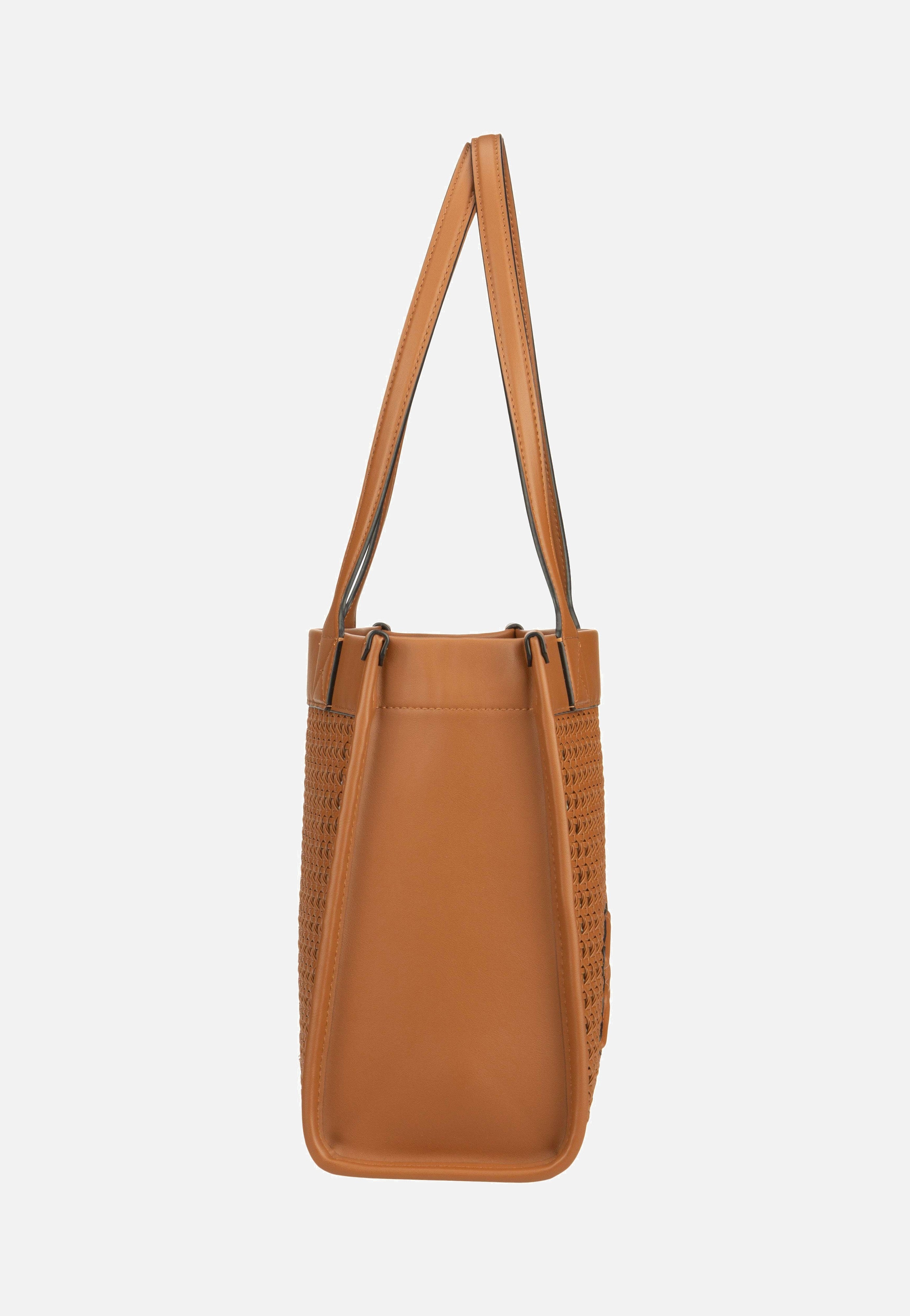 K/Skuare MD Woven 30052 Dark Tan - Shopper