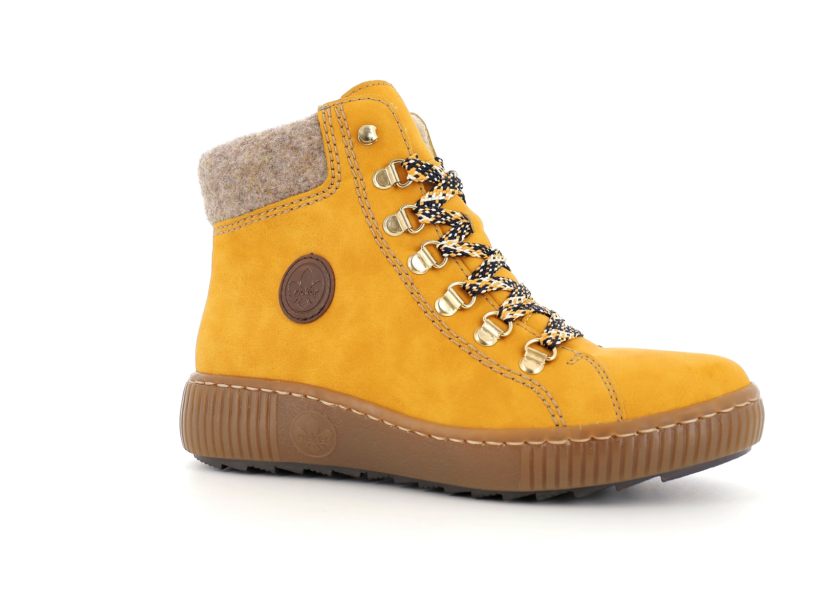 Rieker-Z6633 Synthétique Jaune