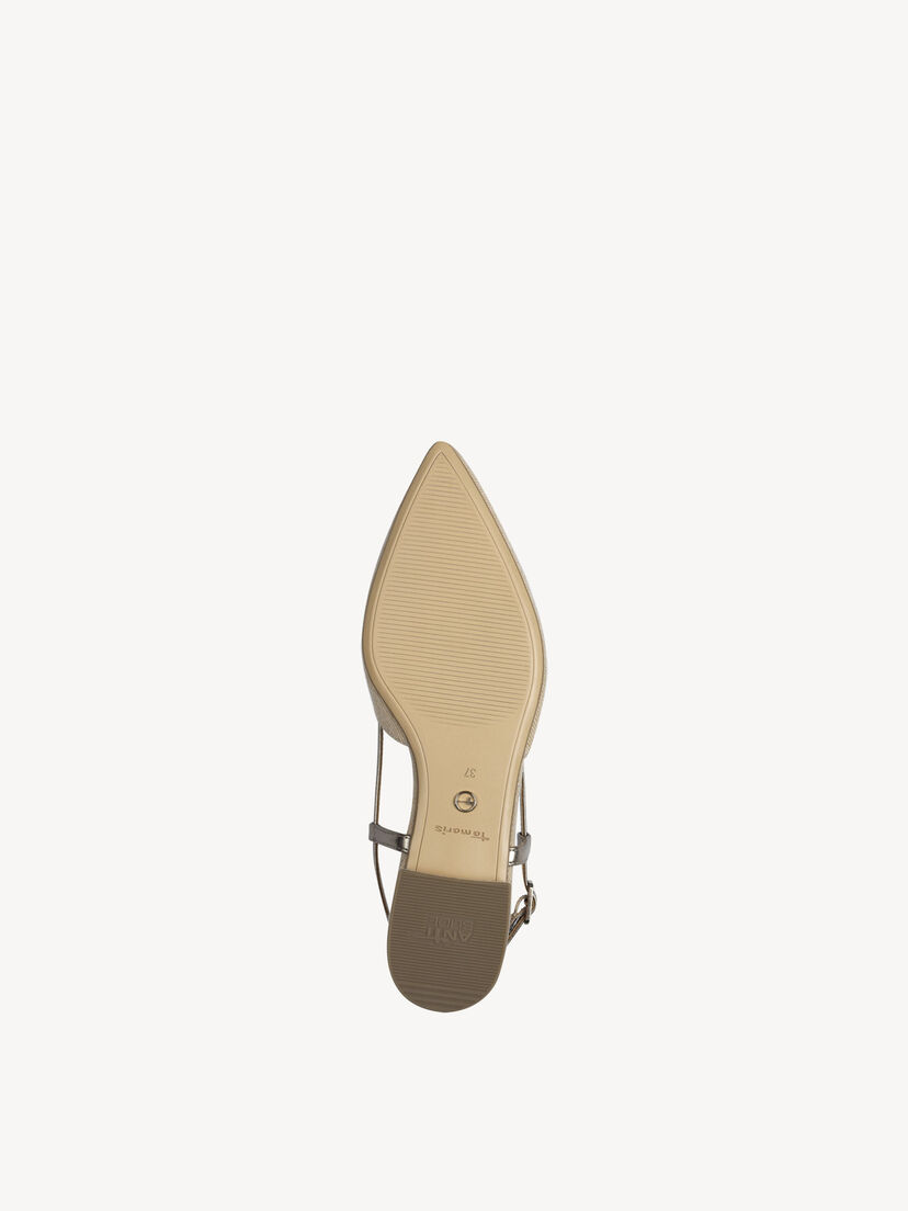 Slingpumps - bruin