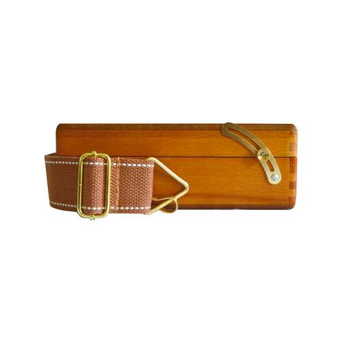 CHARVIN extrafeine Aquarellfarbe im Travel Bag, 24 x 1/2 Näpf. mit Zubehör, Holzkoffer