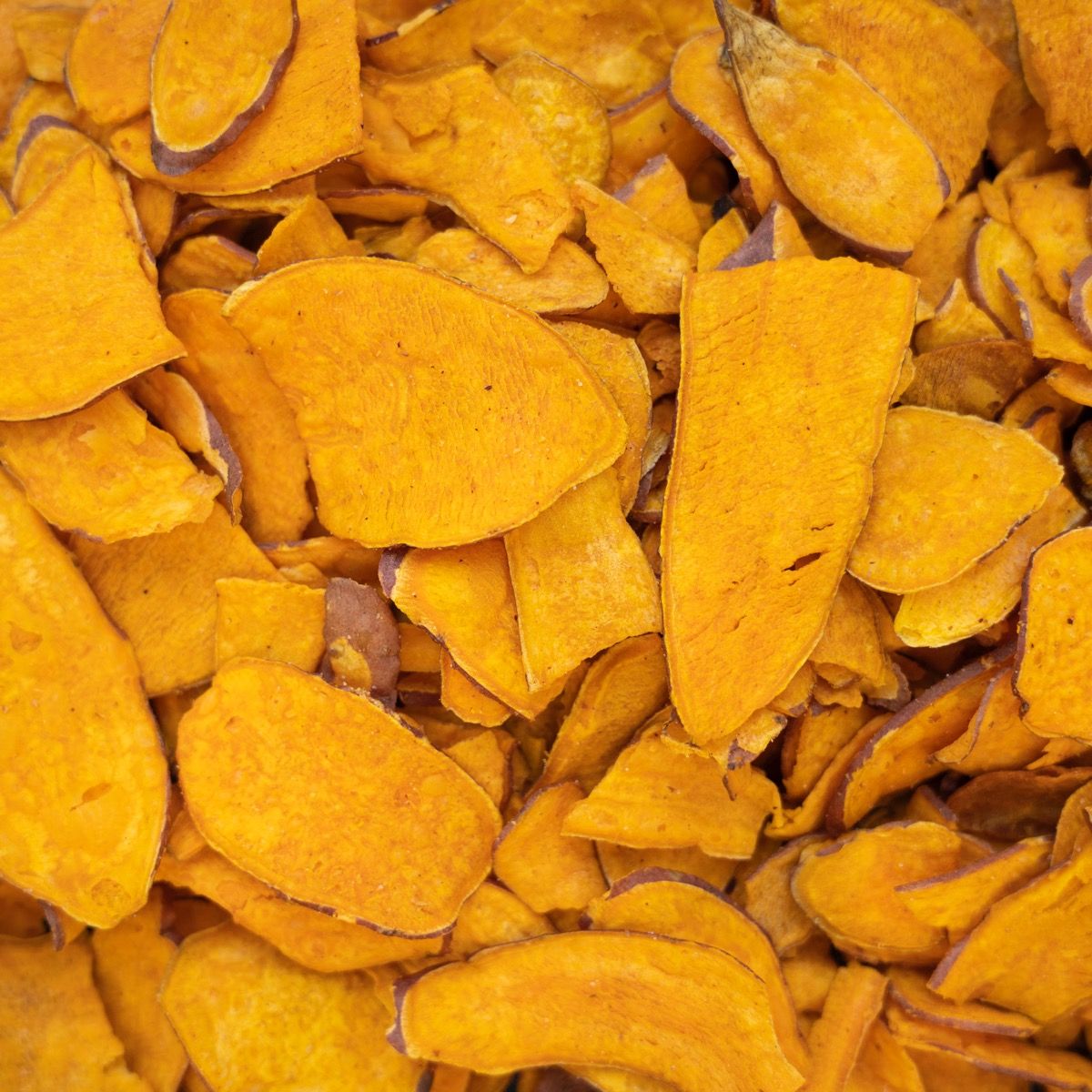 Zoete aardappel chips 100 gram
