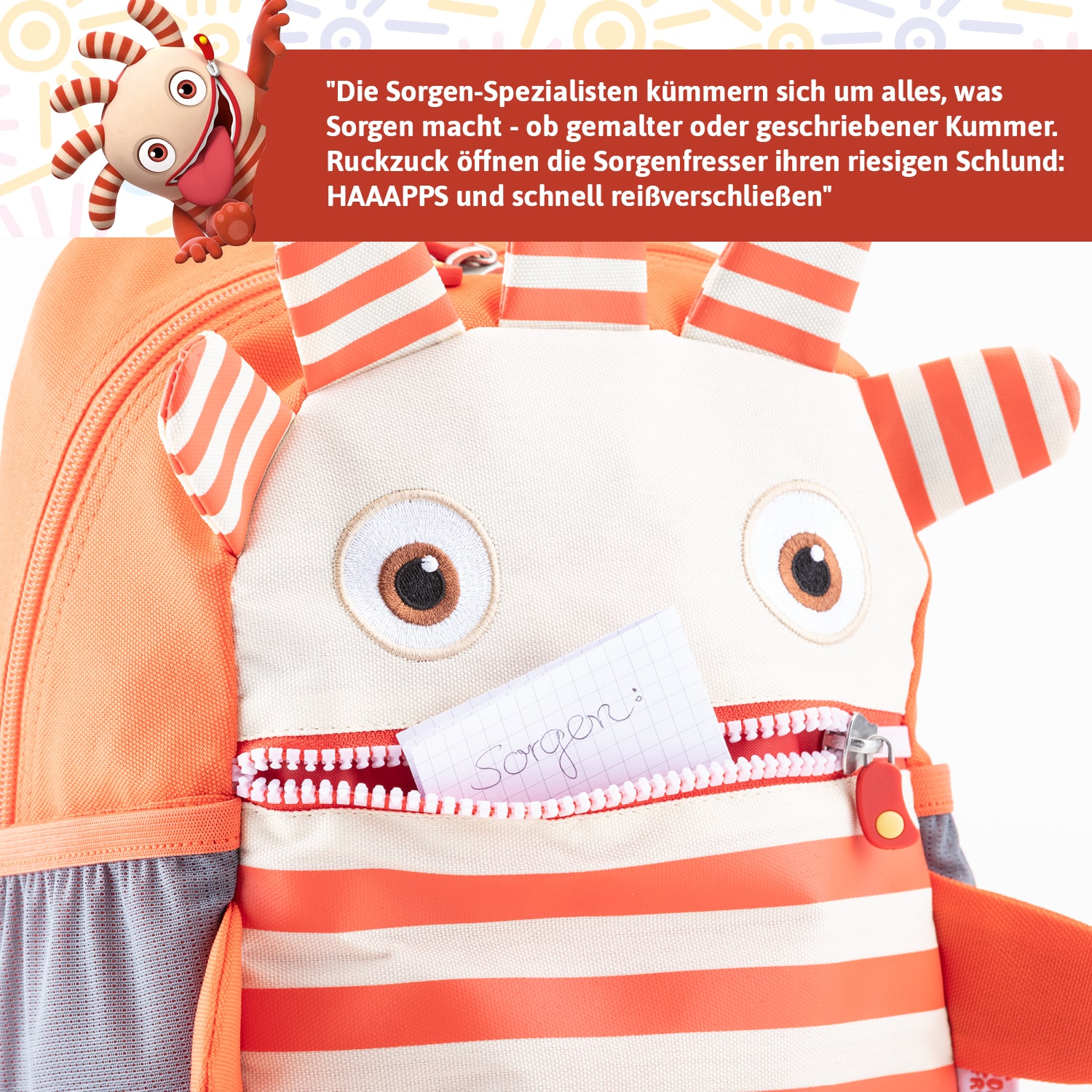 Skandika Zorgeneter Saggo kinderrugzak
