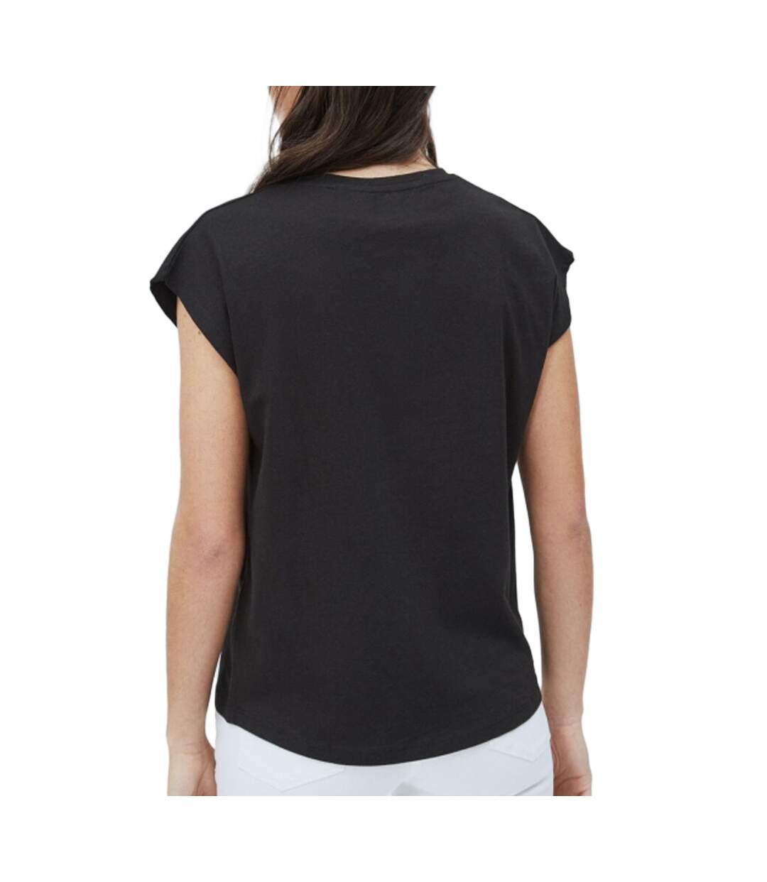T-shirt Noir Femme Pepe Jeans Bloom