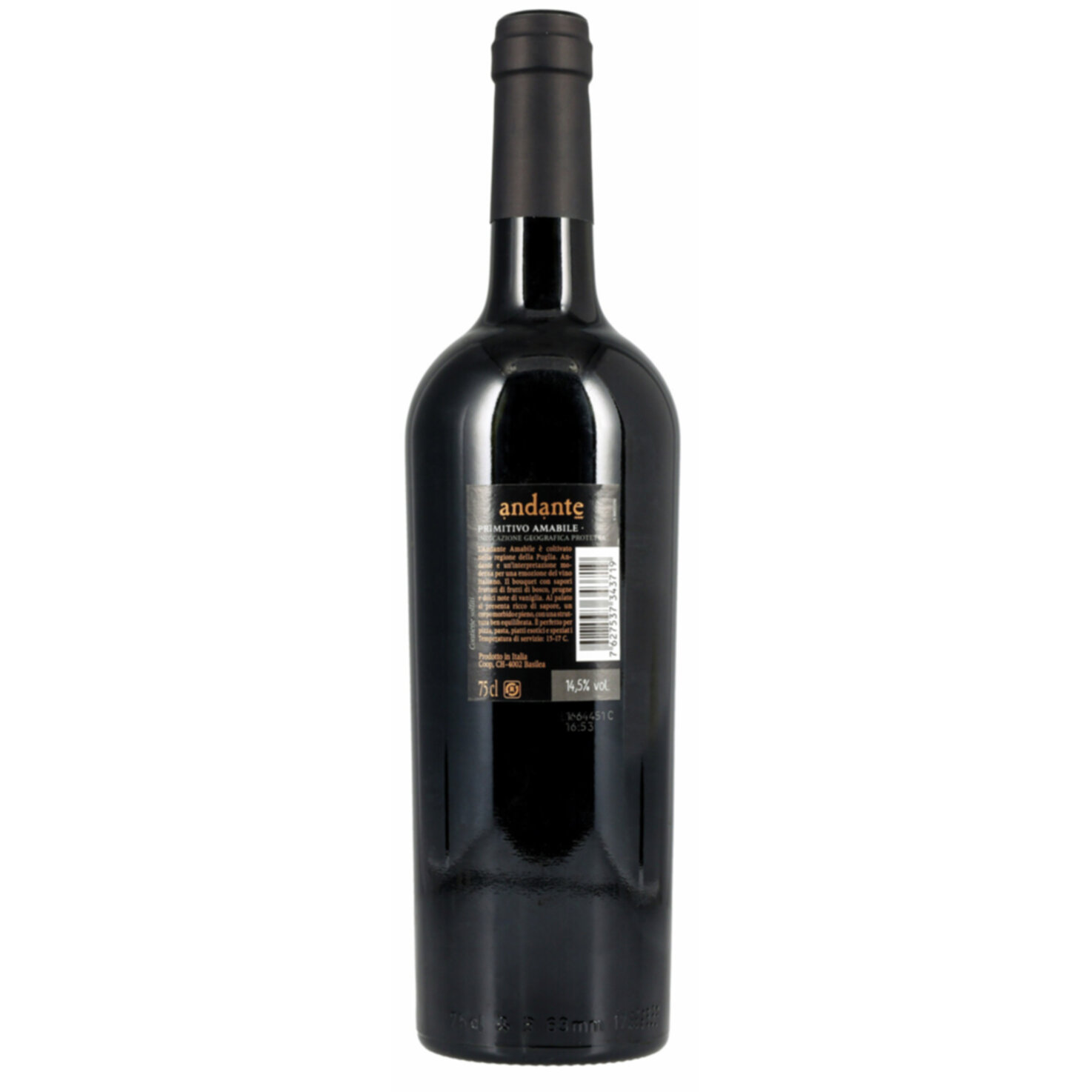 Primitivo IGT Amabile Andante -75cl