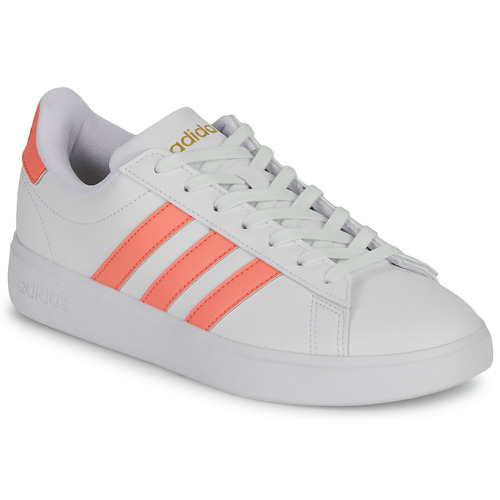 Adidas Sportswear - GRAND COURT 2.0 - Blanc / Corail