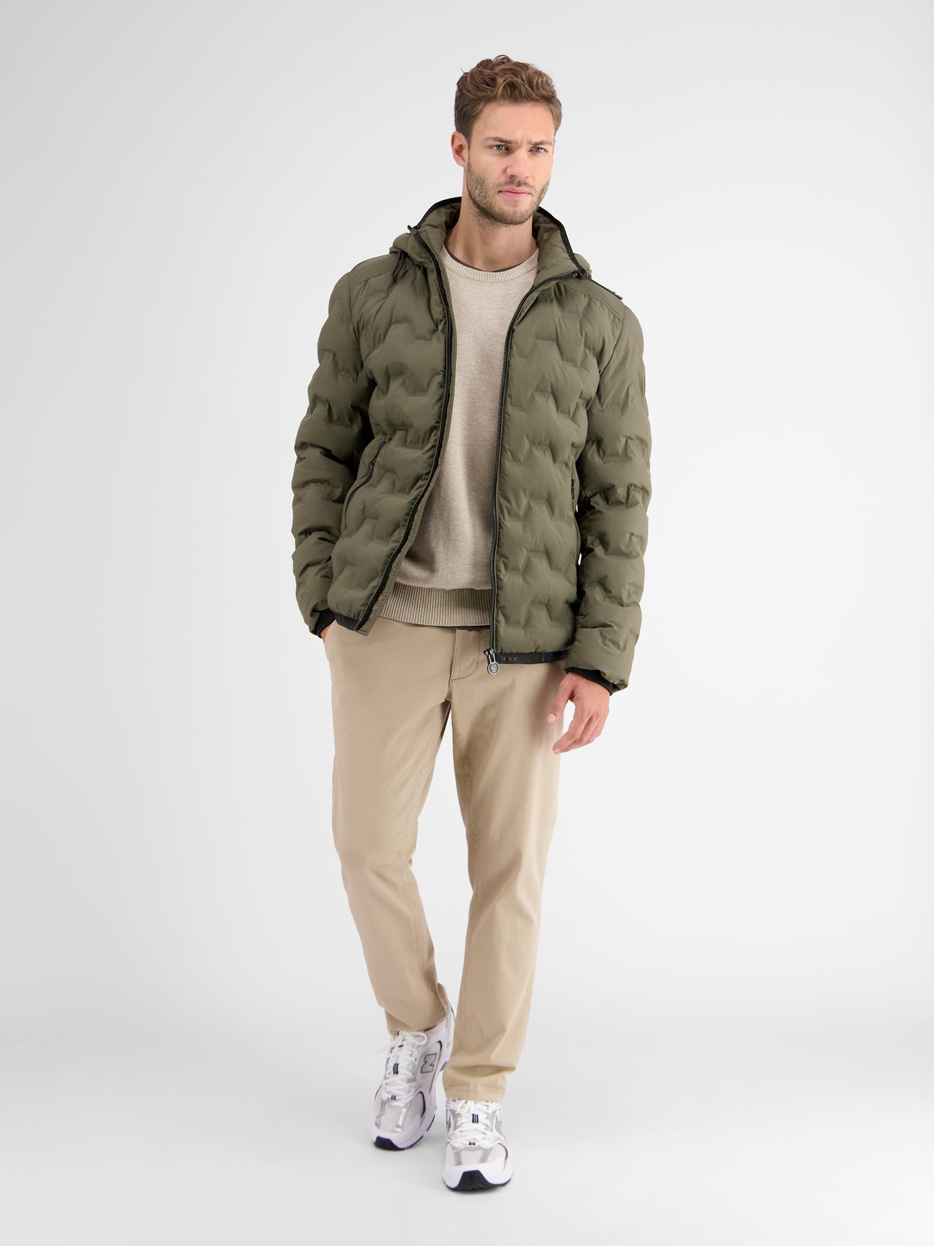 Leichter Kapuzen-Blouson