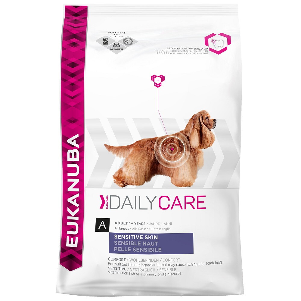 Eukanuba Dog Daily Care Adult Medium Gevoelige Huid2,3 kg