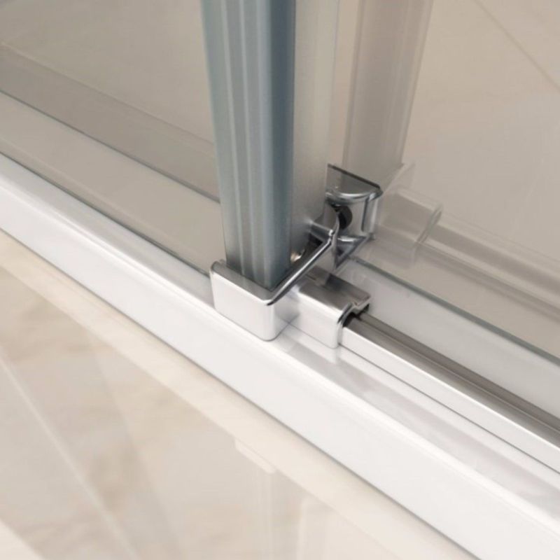 BWS - Douchecabine - Vierkant - 90x90 cm - 6mm Helder Glas